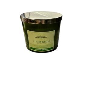 Bath & Body Works Stress Relief Eucalyptus Spearmint 3-Wick Candle